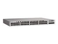 Cisco Catalyst 9200L - Network Advantage - commutateur - C3 - Géré - 8 x 100/1000/2.5G/5G/10GBase-T + 40 x 10/100/1000 (PoE+) + 2 x 25 Gigabit Ethernet - Montable sur rack - PoE+ (740 W)