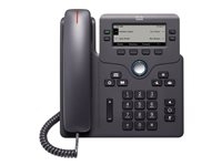 Cisco IP Phone 6851 - Téléphone VoIP - SIP, SRTP - 4 lignes - Charbon