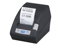 Citizen CT-S280 - Receipt printer - two-colour (monochrome) - thermal line - Roll (5.8 cm) - 203 x 203 dpi - up to 80 mm/sec - serial - black