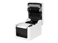 Citizen CT-E651 - Imprimante de reçus - thermique direct - Rouleau (8 cm) - 203 dpi - jusqu'à 300 mm/sec - USB 2.0 - outil de coupe - blanc