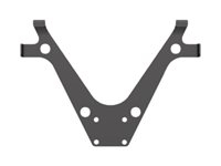 Maclocks V-Bracket - Composant de montage (support en forme de V) - pour tablette - verrouillable - Taille d'écran : 9.7" - fixation sur poteau - pour Apple 9.7-inch iPad; 9.7-inch iPad Pro; iPad; iPad 2; iPad Air 2; iPad with Retina display