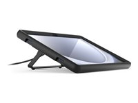 Compulocks Galaxy Tab A9+ 11" Secured Kickstand - Bumper pour tablette - béquille - caoutchouc - noir - pour Samsung Galaxy Tab A9+