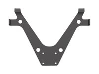 Maclocks V-Bracket - Composant de montage (support en forme de V) - pour tablette - verrouillable - Taille d'écran : 12.9" - fixation sur poteau - pour Apple 12.9-inch iPad Pro (2e génération)