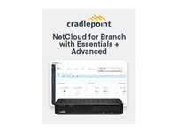 Cradlepoint NetCloud Enterprise Branch Essentials + Advanced Package - Licence d'abonnement (1 an) + 24x7 Support - Mondial - avec E300-C18B