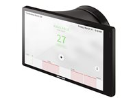 Crestron - Kit de montage (support, montage fixe adhésif) - pour écran tactile - plastique - noir uni - montable sur mur, montable en surface, fixation sur vitre - pour Room Scheduling Touch Screen TSS-770; Touch Screen TSS-770, TSW-770