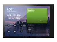 Crestron TSS-770 Series TSS-770-T-B-S-LB KIT - Pour Microsoft Teams - gestionnaire de salle - sans fil, filaire - 802.11a/b/g/n/ac, Bluetooth - 2.4 Ghz, 5 GHz - 10/100 Ethernet - noir uni