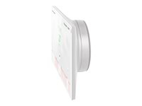 Crestron TSW-1070-MSMK-W-S - Kit de montage (protection, boîtier arrière adhésif, passage arrière adhésif (3 sections)) - multi-surface - pour écran tactile - plastique - blanc lisse - montable en surface, fixation sur vitre - pour Crestron TSW-1070, TSW-770/1070; Room Scheduling Touch Screen TSS-1070
