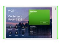 Crestron TSS-770 Series TSS-770-T-W-S-LB KIT - Voor Microsoft Teams - ruimtemanager - draadloos, met bekabeling - 802.11a/b/g/n/ac, Bluetooth - 2.4 Ghz, 5 GHz - 10/100 Ethernet - glad wit