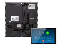 Crestron Flex UC-C100-Z-WM - Pour Zoom Rooms - Integrator Kit - kit de vidéo-conférence (console d'écran tactile, mini PC, convertisseur HDMI vers USB 3.0) - noir - avec Wall Mounted Control Interface - power adapter included