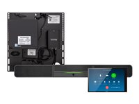 Crestron Flex UC-B30-Z-WM - Pour Zoom Rooms - kit de vidéo-conférence (barre son, console d'écran tactile, mini PC) - certifié Zoom - noir - power adapter included