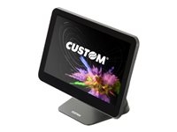 Custom SILK WINDOWS - Ordinateur de bureau ultrafin - 1 x Celeron J1900 - RAM 4 Go - SSD 64 Go - moniteur : LCD 15.6" 1024 x 768 (XGA) écran tactile