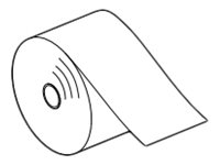 Custom - Rouleau (11,2 cm) - 70 g/m² - 1 rouleau(x) papier thermique