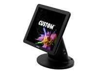 Custom PCPOS TWENTYFIVE - Tout-en-un - 1 x Celeron 3955U / 2 GHz - RAM 4 Go - SSD 64 Go - moniteur : LED 17" 1280 x 1024 (SXGA) écran tactile