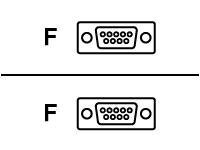 Datalogic CAB-427 - Câble de modem nul - DB-9 (F) pour DB-9 (F) - pour Falcon X4; Kyman 701-901; Memor; Skorpio X3