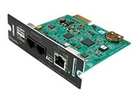 APC Network Management Card 3 with PowerChute Network Shutdown & Environmental Monitoring - Carte de supervision distante - Gigabit Ethernet