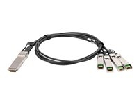 DIGITUS - Câble d'attache directe 40GBase - QSFP+ (M) pour SFP+ (M) - 1 m - SFF-8431/SFF-8432/SFF-8436/SFF-8472