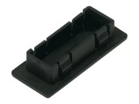 ASSMANN - Pare-poussière pour connecteur à fibre optique - noir (pack de 100)