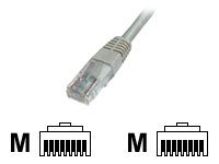 DIGITUS Premium - Verbindingskabel - RJ-45 (M) naar RJ-45 (M) - 2 m - UTP - CAT 5e - afgeschermd - grijs