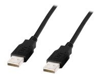 ASSMANN - Câble USB - USB (M) pour USB (M) - USB 2.0 - 1 m - moulé - noir