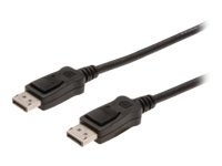 DIGITUS - Câble DisplayPort - DisplayPort (M) pour DisplayPort (M) - 1 m - moulé, support 4K - noir