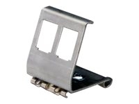 ASSMANN - Adapteur de montage sur rail avec fonction de correction keystone - 2 ports