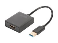 DIGITUS - Adaptateur vidéo externe - USB 3.0 - HDMI