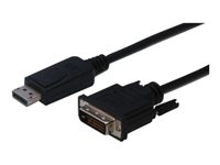 ASSMANN - Câble DisplayPort - DisplayPort (M) pour DVI-D (M) - 5 m - moulé, vis moletées - noir