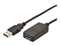 ASSMANN - Rallonge de câble USB - USB type A (F) pour USB type A (M) - USB 3.0 - 5 m - actif