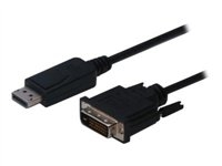 ASSMANN - Adaptateur DisplayPort - liaison double - DisplayPort (M) pour DVI-D (M) - 1 m