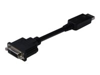 ASSMANN - Adaptateur DisplayPort - DisplayPort (M) pour DVI-D (F) - 15 cm - moulé - noir