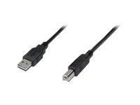 ASSMANN - Câble USB - USB (M) pour USB type B (M) - USB 2.0 - 5 m - noir