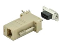 ASSMANN - Adaptateur série - DB-9 (P) pour RJ-45 (R) - vis moletées - beige