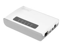 DIGITUS - Wireless device server - 2 ports - 100Mb LAN, USB 2.0 - Wi-Fi - 2.4 GHz