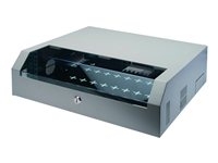 Digitus - Armoire - montable sur mur - gris - 5U - 19"