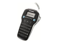 DYMO LabelMANAGER 160 - Étiqueteuse - Noir et blanc - transfert thermique - Rouleau (1,2 cm) - 180 dpi - jusqu'à 12 mm/sec - outil de coupe