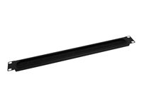 Tripp Lite Rack Enclosure Cabinet Cooling Horizontal Brush Strip 1URM - Ingangspaneel met borstel voor rekkabel - 1U