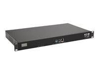 Eaton Tripp Lite Series 16-Port Serial Console Server, USB Ports (2) - Dual GbE NIC, 16 Gb Flash, Wi-Fi, Desktop/1U Rack, TAA - Serveur de consoles - 16 ports - 1GbE, RS-232 - 2.4 GHz - 1U - Conformité TAA