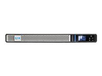 Eaton 5P 850i - Gen 2 - onduleur (rack-montable) - CA 200/208/220/230/240 V - 680 Watt - 850 VA - monophasé - plomb-acide à régulation par soupape (VRLA) - 7 Ah - RS-232, USB - connecteurs de sortie : 4 - 1U - 19" - noir / argent