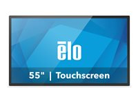 Elo 5554L - Commercial Grade - LED-monitor - 54.6" - open raamwerk - aanraakscherm - 3840 x 2160 4K @ 60 Hz - 500 cd/m² - 1100:1 - 8 ms - 2xHDMI, DisplayPort, USB-C - luidsprekers - zwart
