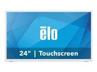 Elo 2470L - LCD-monitor - 24" (23.8" zichtbaar) - aanraakscherm - 1920 x 1080 Full HD (1080p) @ 60 Hz - 250 cd/m² - 16 ms - HDMI, VGA, DisplayPort - luidsprekers - wit