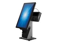 Elo Wallaby Self-Service - Stand - for point of sale terminal - black/silver - counter top - for I-Series 4.0 (15.6 in, 21.5 in)
