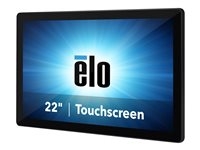 Elo I-Series 2.0 - All-in-one - Core i5 8500T / 2.1 GHz - vPro - RAM 8 GB - SSD 128 GB - UHD Graphics 630 - GigE - WLAN: 802.11a/b/g/n/ac, Bluetooth 5.0 - Windows 10 - monitor: LED 21.5" 1920 x 1080 (Full HD) touchscreen - black