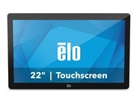 Elo 2202L - LED monitor - 22" (21.5" viewable) - touchscreen - 1920 x 1080 Full HD (1080p) @ 60 Hz - 250 cd/m² - 1000:1 - 14 ms - HDMI, VGA - speakers - black