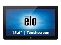 Elo 1502L - M-Series - LED-monitor - 15.6" - aanraakscherm - 1366 x 768 720p @ 60 Hz - 220 cd/m² - 600:1 - 10 ms - HDMI, VGA - luidsprekers - zwart