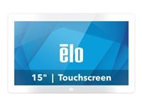 Elo 1502LM - Medical Grade - LED-monitor - 15.6" - aanraakscherm - 1920 x 1080 Full HD (1080p) @ 60 Hz - 250 cd/m² - 700:1 - 30 ms - HDMI, VGA, USB-C - luidsprekers - wit