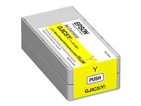 Epson GJIC5(Y) - Yellow - original - ink cartridge - for Epson GP-C831; ColorWorks C831