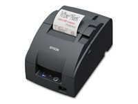 Epson TM U220IIB (102) - Receipt printer - two-colour (monochrome) - dot-matrix - Roll (7.6cm) - 16 cpi - 9 pin - up to 8.8 lines/sec - serial - cutter - dark grey
