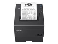 Epson TM T88VII (152) - Kwitantieprinter - thermische lijn - rol (7,95 cm) - 180 x 180 dpi - tot 500 mm/sec - USB 2.0, USB 2.0 host, LAN - snijder - zwart