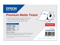 Epson Premium - Mat - Rouleau (8 cm x 50 m) 1 rouleau(x) tickets - pour Epson GP-C831, TM-C3400; ColorWorks CW-C4000, TM-C7500; TM C3400, C3500