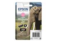 Epson 24 - 5.1 ml - magenta clair - original - emballage coque avec alarme radioélectrique - cartouche d'encre - pour Expression Photo XP-55, 750, 760, 850, 860, 950, 960, 970; Expression Premium XP-750, 850